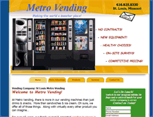 Tablet Screenshot of metrovending.net